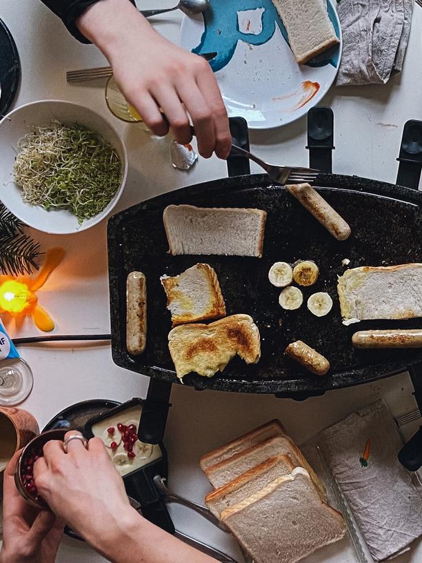 Raclette-Brunch: Raclette + Brunch = Braclette!