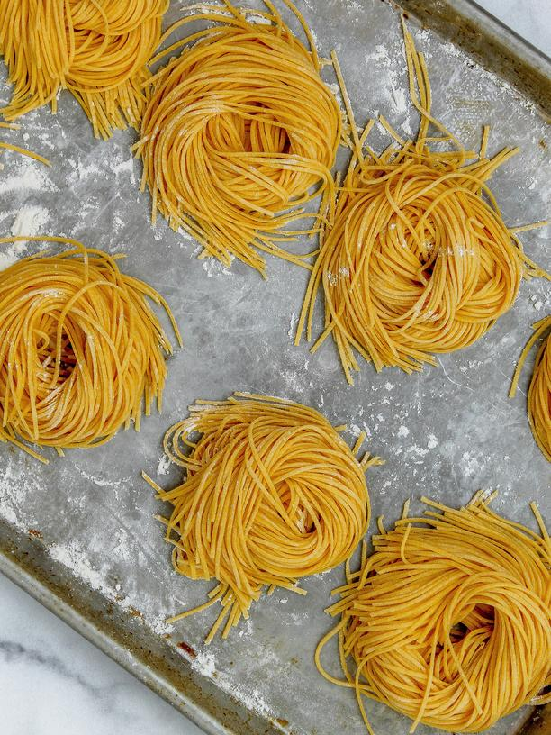 Spaghetti mit Lorbeer und Zimt: Für diese Spaghetti werden Sie Lorbeeren einheimsen