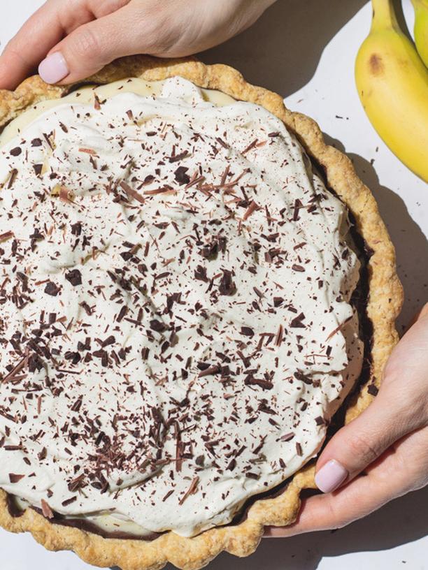 Bananenkuchen: Banana Cream Pie