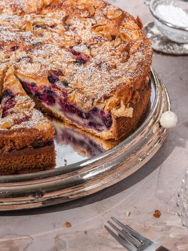 Johannisbeer-Kuchen mit Mascarpone: Ein Kuchen für alle Johannisbeeren