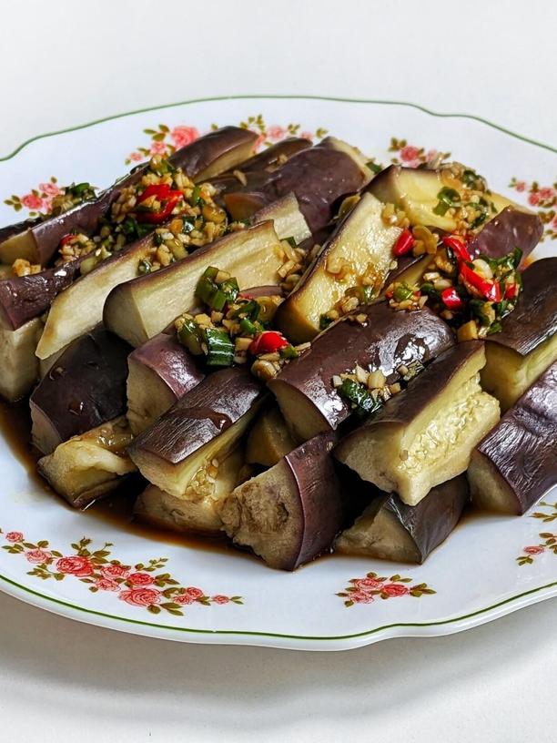 Chinesischer Auberginensalat: Chinesischer Auberginensalat