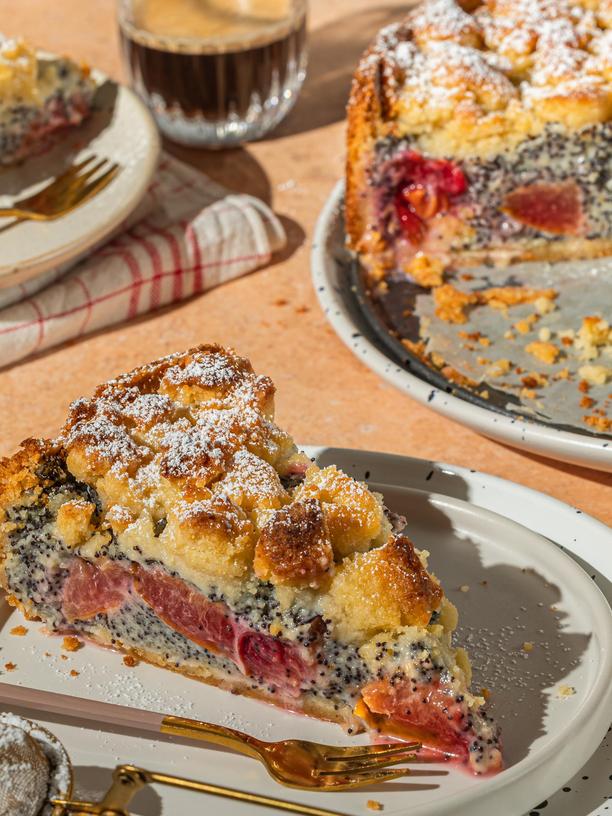 Pflaumen-Mohn-Kuchen: Dieser Kuchen hilft, den Herbst zu umarmen