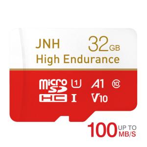 マイクロsdカード マイクロSD microSDHC 32GB JNHブランド 100MB/S Class10 UHS-I U1 A1 国内正規品2年保証 Nintendo Switch/GoPro動作確認済JN3208P032GHE｜jnh