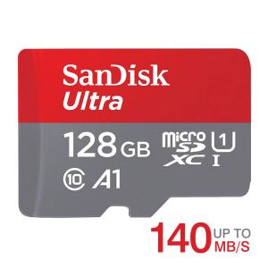 マイクロsdカード microSDカード microSDXC 128GB SanDisk R:140MB/s A1対応 CLASS10 UHS-1 U1 SDSQUAB-128G-GN6MN海外パッケージ Nintendo Switch対応 翌日配達｜jnh