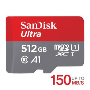 マイクロSDカード microSDXC 512GB SanDisk UHS-I U1 A1対応 R:150MB/s SDSQUAC-512G-GN6MN海外パッケージNintendo Switch対応 翌日配達送料無料｜jnh