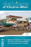 N°270 (Avril-Juin 2015) - Tensions du développementStratégies territoriales d'adaptation