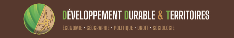 Développement durable et territoires