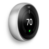 nest thermostat 3rd gen steel 