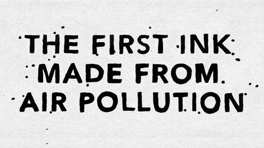 Turning Air Pollution Into Ink