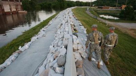 What is a levee?