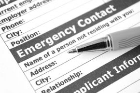 You might not be able to fill out emergency contact paperwork when you're admitted to the ER, so include that information on your phone's contact list or on a contact card in your wallet.