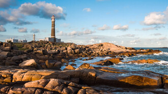 Farol de Cabo Polonio na costa do Uruguay, foto de Margarita María Navas