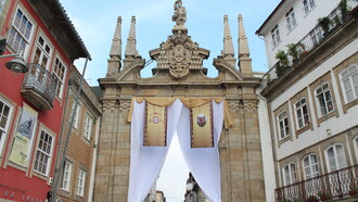 Arco da Porta Nova, Braga, Portugal