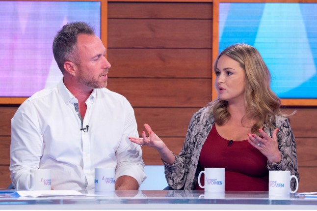 Editorial use only Mandatory Credit: Photo by Ken McKay/ITV/REX (10418284as) James Jordan and Ola Jordan 'Loose Women' TV show, London, UK - 19 Sep 2019 GUEST: OLA & JAMES JORDAN: OUR IVF JOURNEY Today we are joined by former 'Strictly' professional dancers Ola and James Jordan to tell us about their joy at expecting their first child after trying for three years to conceive. They will also be telling us about their IVF experience and journey as well as the support they have received from other couples in their situation.