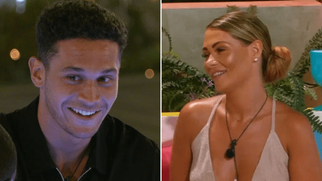 Love Island's Callum and Shaughna