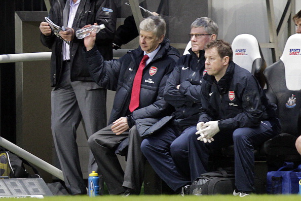 Arsenal's French manager Arsene Wenger (