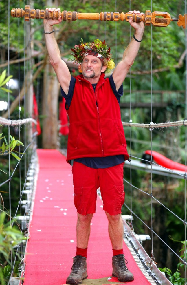 Mandatory Credit: Photo by REX/Shutterstock (4277993b) Carl Fogarty 'I'm A Celebrity...Get Me Out Of Here!' TV Programme, Australia - 07 Dec 2014