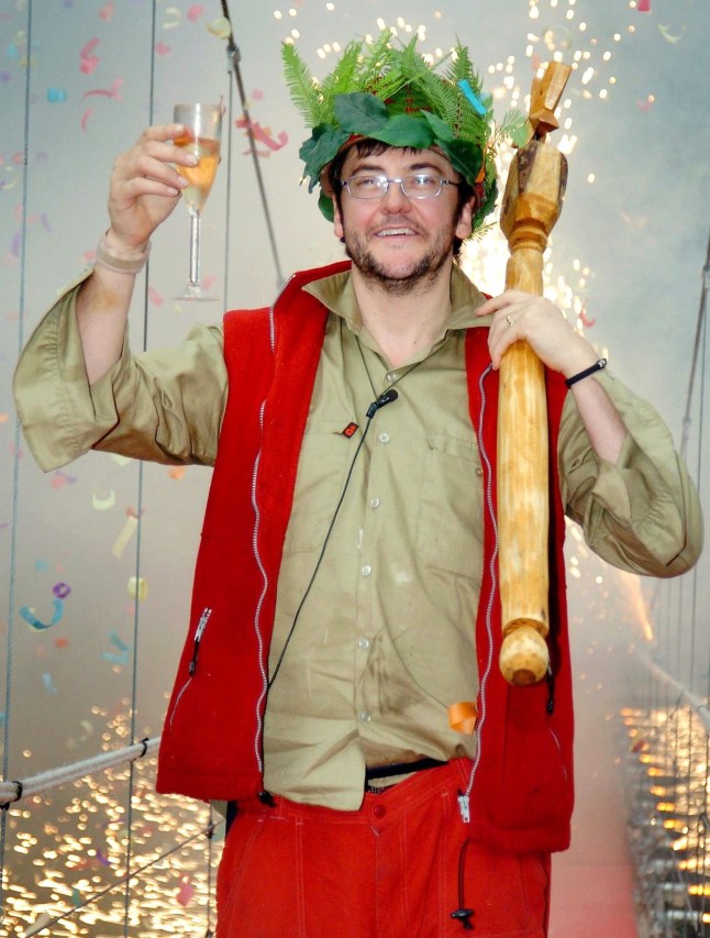 Mandatory Credit: Photo by REX/Shutterstock (506063p) Joe Pasquale, the winner 'I'M A CELEBRITY, GET ME OUT OF HERE', GOLD COAST, AUSTRALIA - 07 DEC 2004