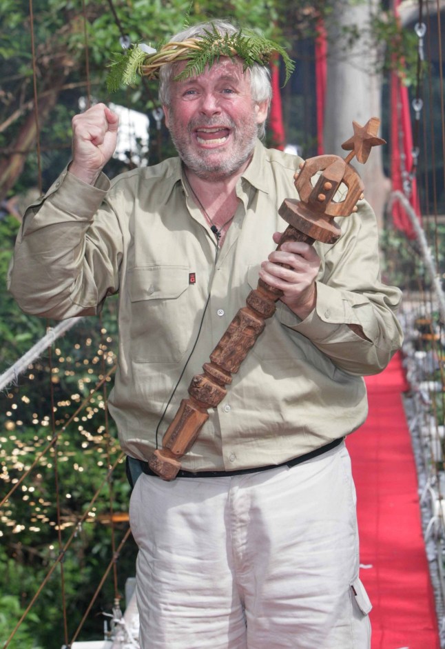 Mandatory Credit: Photo by Brian Cassey/REX/Shutterstock (717578e) Christopher Biggins the Winner of Series 7 'I'm A Celebrity Get Me Out Of Here' TV Programme, Australia - 30 Nov 2007