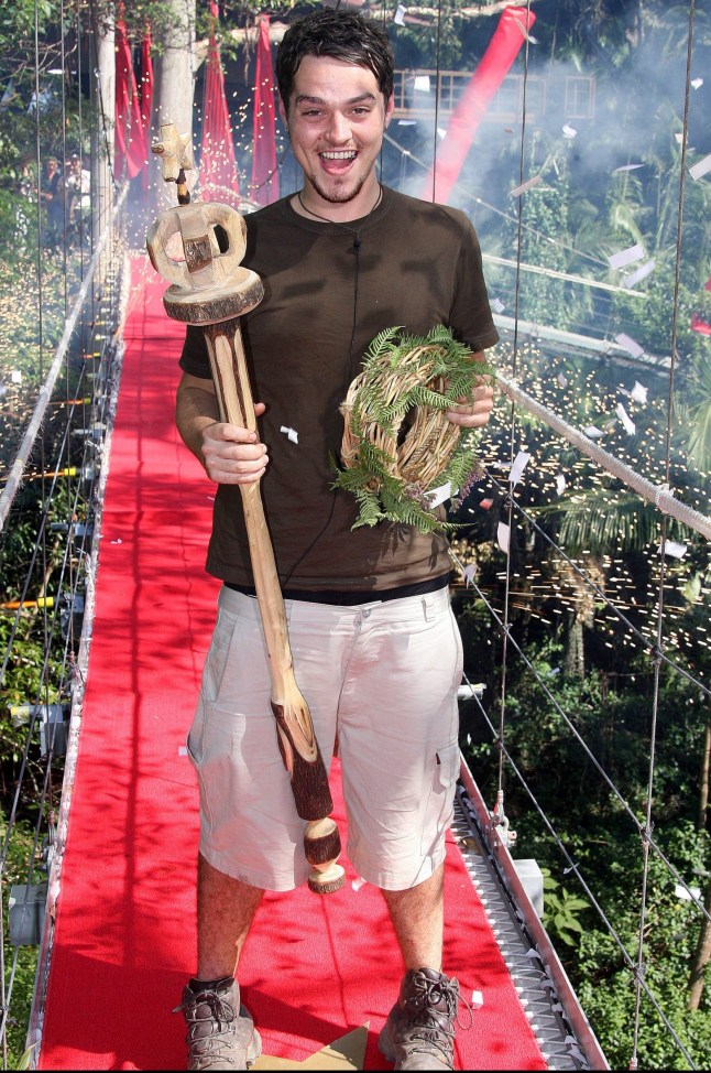 Mandatory Credit: Photo by Brian Cassey/REX/Shutterstock (627122a) 'King of the Jungle', Matt Willis 'I'm a Celebrity Get Me Out of Here' TV Programme, Australia - 02 Dec 2006