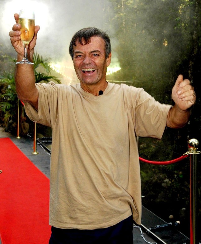 Mandatory Credit: Photo by Cameron Laird/REX/Shutterstock (389468ak) Tony Blackburn I'M A CELEBRITY GET ME OUT OF HERE TV PROGRAMME - SEP 2002