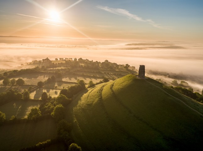 Glastonbury Tor Sunrise