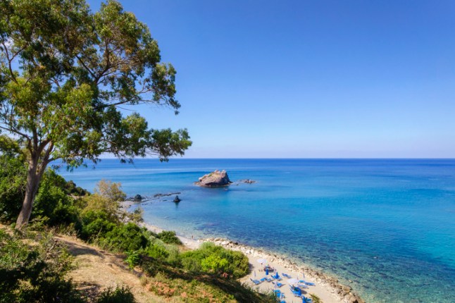 Baths of Aphrodite Beach, Latchi, Cyprus