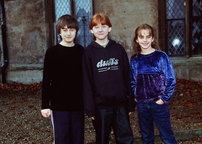 emma watson, daniel radcliffe, rupert grint