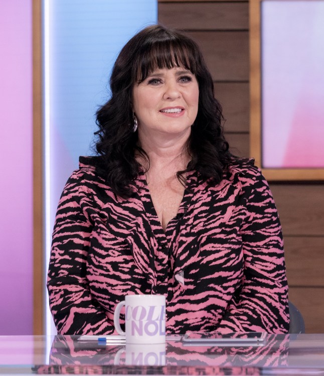 Editorial use only Mandatory Credit: Photo by Ken McKay/ITV/REX/Shutterstock (12773313k) Coleen Nolan 'Loose Women' TV show, London, UK - 24 Jan 2022