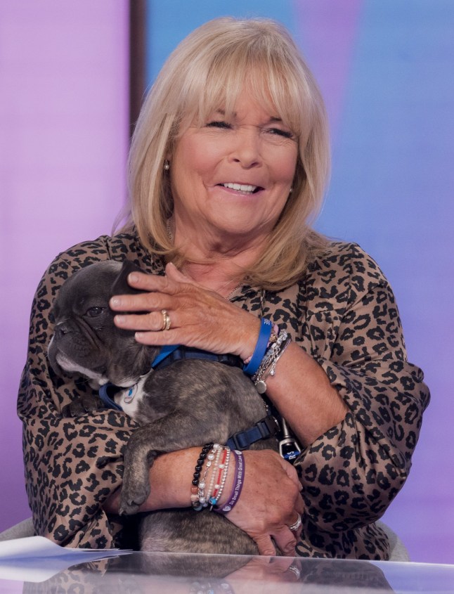 Editorial use only Mandatory Credit: Photo by Ken McKay/ITV/REX/Shutterstock (12917209b) Linda Robson 'Loose Women' TV show, London, UK - 29 Apr 2022