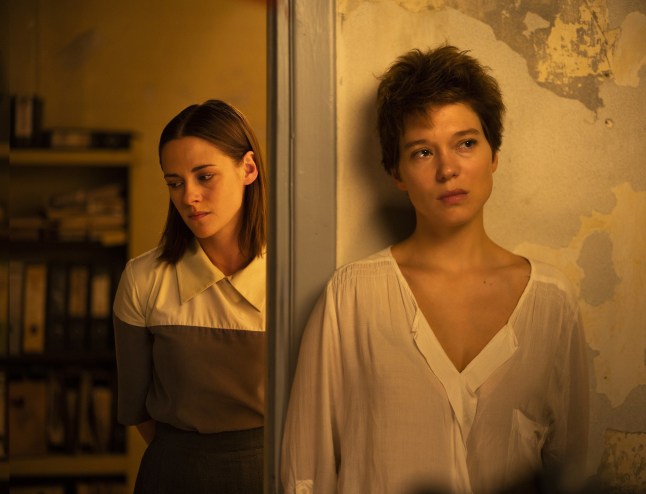 "Crimes of the Future" film stills Pictured: Kristen Stewart, Lea Seydoux