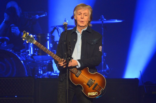 Paul McCartney Performs At The O2 Arena