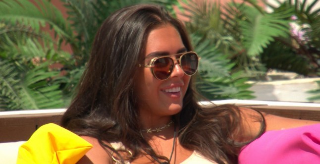 Editorial use only Mandatory Credit: Photo by ITV/REX/Shutterstock (13047061d) Gemma Owen. 'Love Island' TV show, Series 8, Episode 50, Majorca, Spain - 25 Jul 2022 Ekin-Su talks baby plans Dami and Indiyah discuss some important words Danica seeks footballer advice from Gemma The Islanders take part in the 2022 Love Island Talent Show