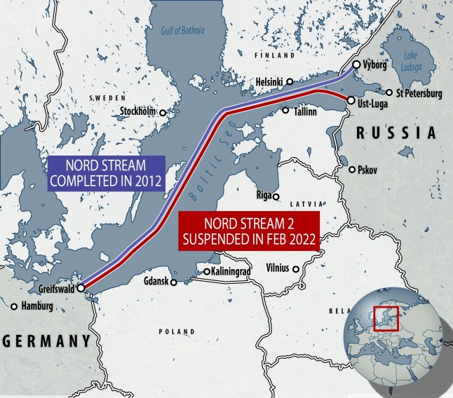 Gazprom reduces flow of gas through Nordstream pipeline to Europe to 20% raising fears for winter supplies Metro Graphic