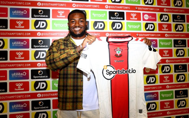 SOUTHAMPTON, ENGLAND - SEPTEMBER 01: Ainsley Maitland-Niles joins Southampton FC on a loan deal from Arsenal, pictured at the Staplewood Campus, on September 01, 2022 in Southampton, England. (Photo by Matt Watson/Southampton FC via Getty Images)