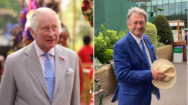 Prince Charles and Alan Titchmarsh