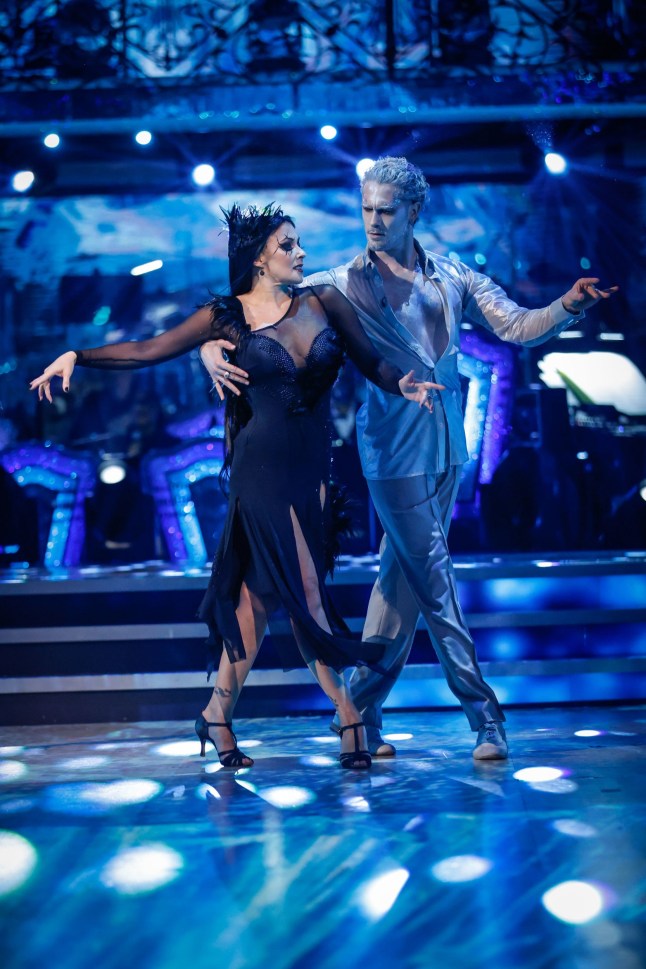 For use in UK, Ireland or Benelux countries only BBC handout photo of Graziano Di Prima and Kym Marsh during the live show of Strictly Come Dancing on BBC1. Issue date: Saturday October 29, 2022. See PA story SHOWBIZ Strictly. Photo credit should read: Guy Levy/BBC/PA Wire NOTE TO EDITORS: Not for use more than 21 days after issue. You may use this picture without charge only for the purpose of publicising or reporting on current BBC programming, personnel or other BBC output or activity within 21 days of issue. Any use after that time MUST be cleared through BBC Picture Publicity. Please credit the image to the BBC and any named photographer or independent programme maker, as described in the caption.