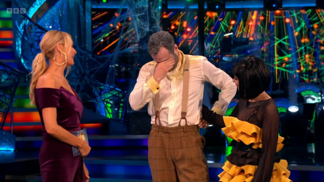 James Bye tearful as eliminated from Strictly