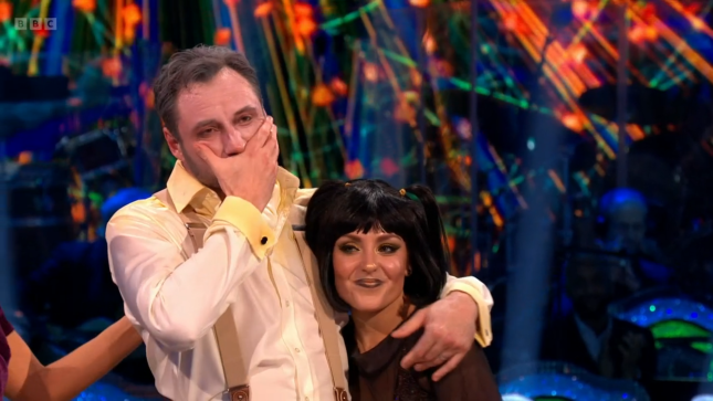 James Bye tearful as eliminated from Strictly