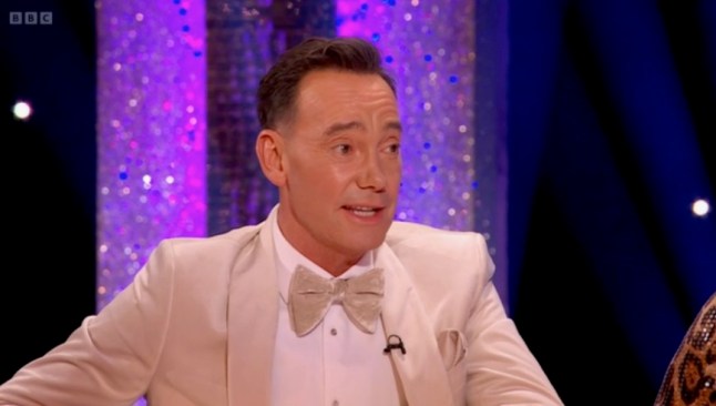 Craig Revel Horwood on Strictly Come Dancing (Picture: BBC)