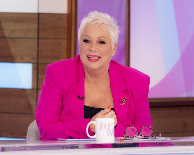 Editorial use only Mandatory Credit: Photo by Ken McKay/ITV/Shutterstock (13605247p) Denise Welch 'Loose Women' TV show, London, UK - 02 Nov 2022