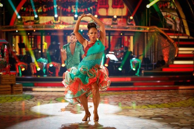 For use in UK, Ireland or Benelux countries only BBC handout photo of Fleur East and Vito Coppola during the live show of Strictly Come Dancing on BBC1. Picture date: Saturday November 12, 2022. PA Photo. See PA story SHOWBIZ Strictly. Photo credit should read: Guy Levy/BBC/PA Wire NOTE TO EDITORS: Not for use more than 21 days after issue. You may use this picture without charge only for the purpose of publicising or reporting on current BBC programming, personnel or other BBC output or activity within 21 days of issue. Any use after that time MUST be cleared through BBC Picture Publicity. Please credit the image to the BBC and any named photographer or independent programme maker, as described in the caption.