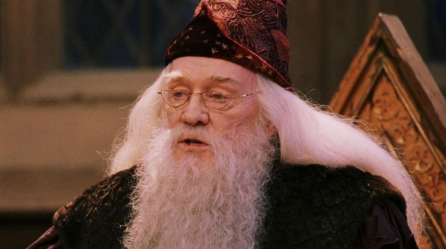 Harry Potter and the Sorcerer's Stone Richard Harris Dumbledore Dumbledore found 'face down in pile of cocaine' by son