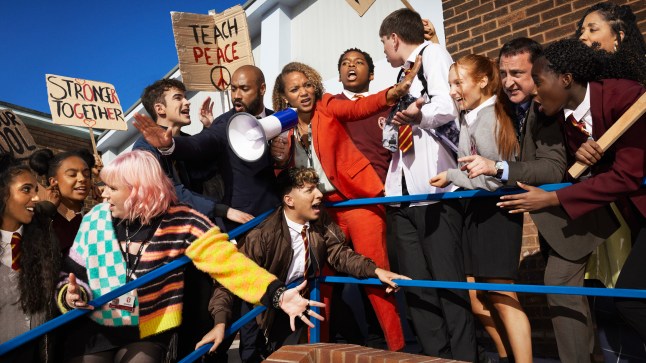 A riot strikes Waterloo Road