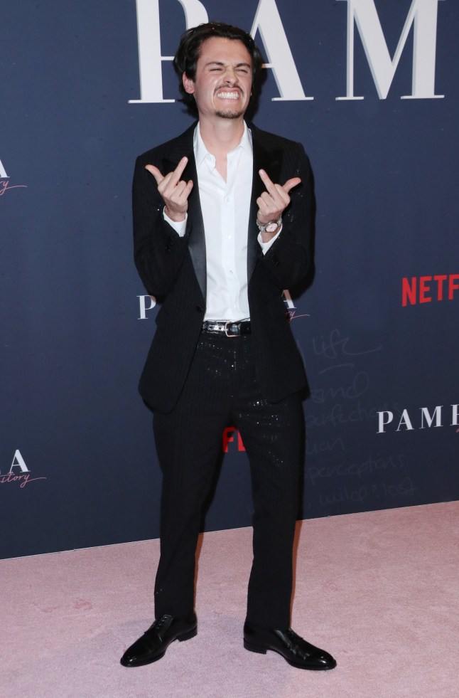 Mandatory Credit: Photo by Matt Baron/BEI/Shutterstock (13746826gt) Dylan Jagger Lee 'Pamela: A Love Story' film premiere, Los Angeles, California, USA - 30 Jan 2023