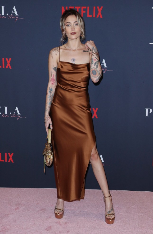 Mandatory Credit: Photo by Matt Baron/BEI/Shutterstock (13746826gb) Paris Jackson 'Pamela: A Love Story' film premiere, Los Angeles, California, USA - 30 Jan 2023