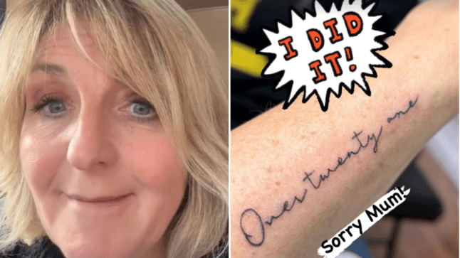 Loose Women star Kaye Adams unveils first tattoo