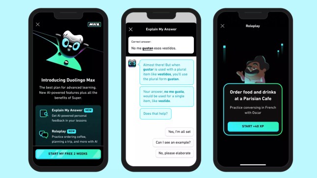 Duolingo Max