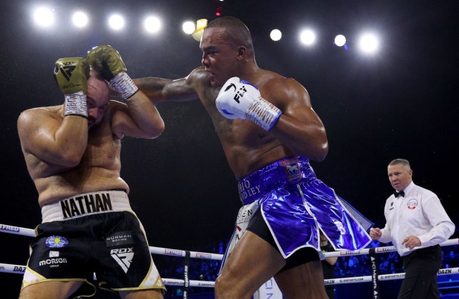 Boxing in London - Dillian v Jermaine Franklin