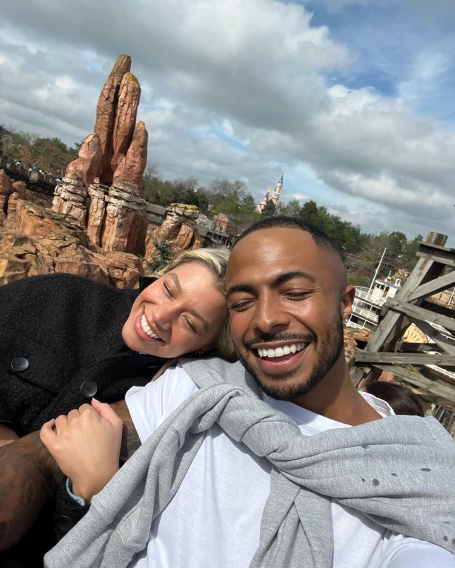 Strictly lovebirds Molly Rainford and Tyler West snuggle up during adorable Disneyland Paris trip disney dump ?i?m missing it already!!! best weekend evaaa